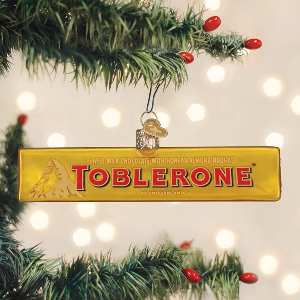 Toblerone Glass Ornament