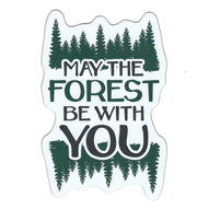 Large Flex Magnet - May the Forest Be with You