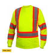 Pyramex Men's Long Sleeve Series T-Shirt - Yellow