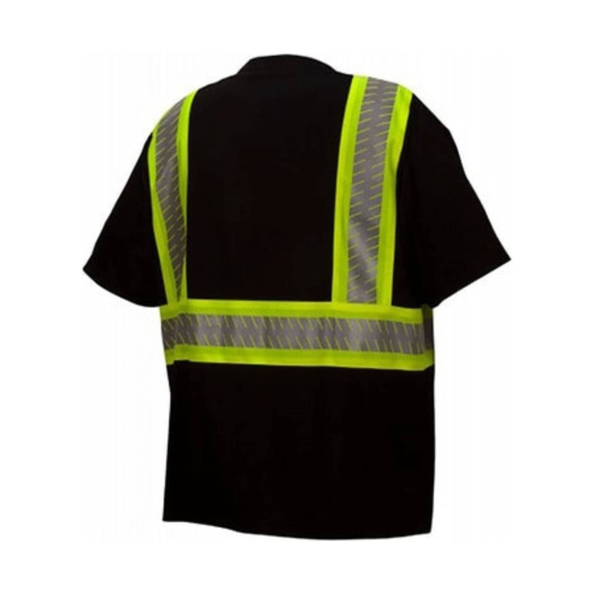 Pyramex Men's Enhanced Visibility Broken Heart T-Shirt - Black by Lenny's Shoe & Apparel