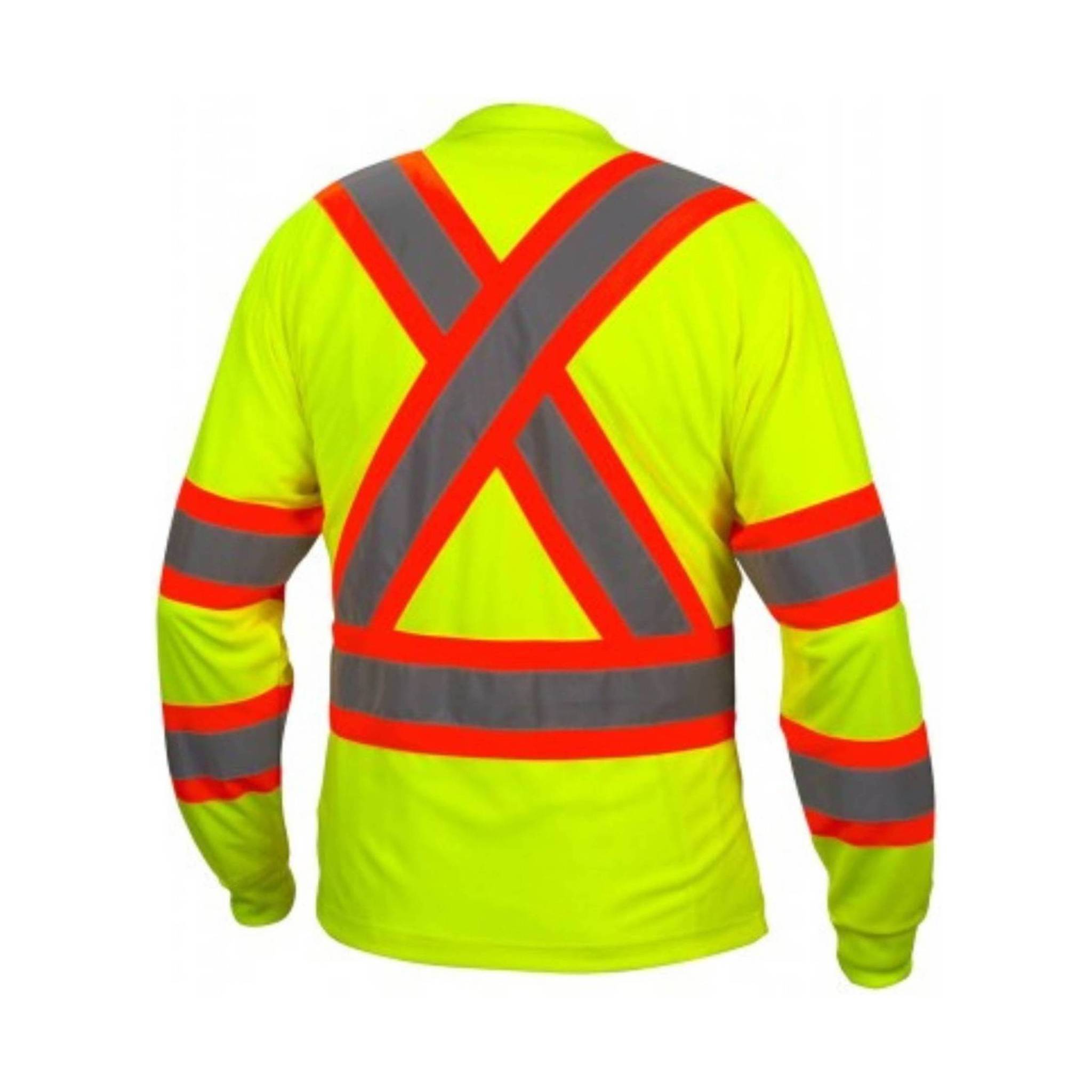Pyramex Men's Long Sleeve Series T-Shirt - Yellow by Lenny's Shoe & Apparel