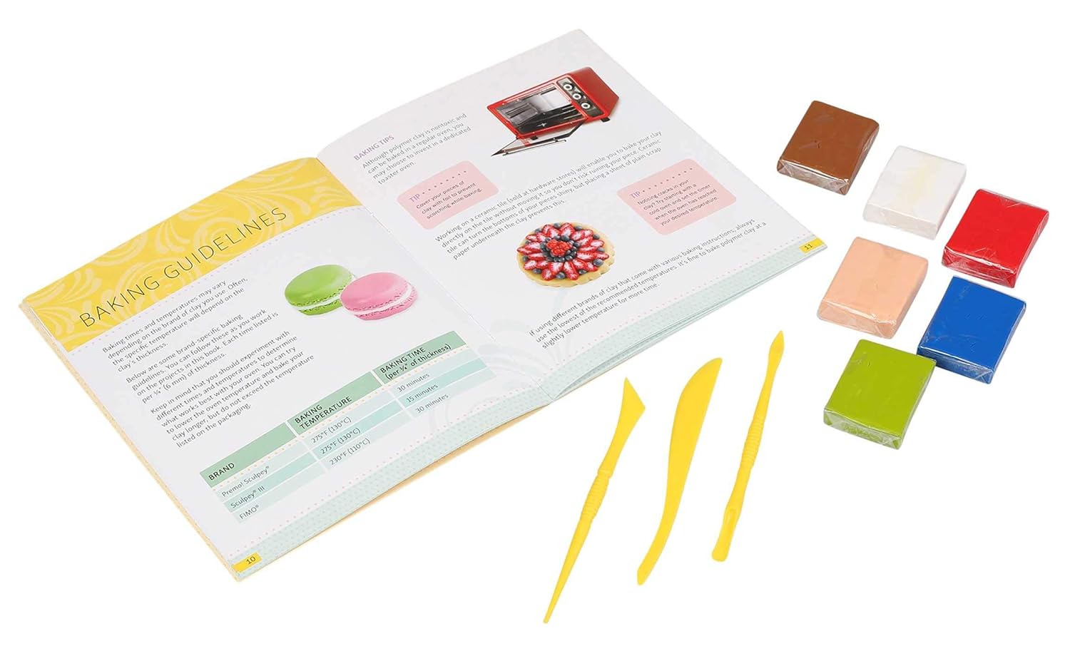 Polymer Clay: Delicious Desserts: Art Kit For Beginners