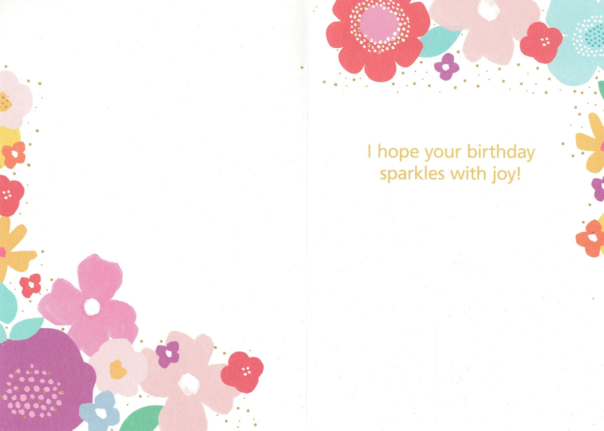 Sparkle With Joy - Birthday Card