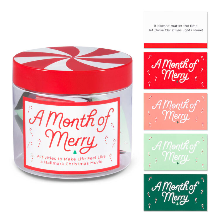 Hallmark Channel Month of Merry Activity Jar