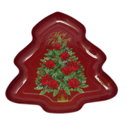 Tree Shaped Tray - Merry Christmas