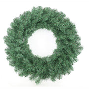 30-Inch Unlit Green Point Pine Indoor/Outdoor Wreath