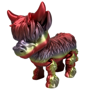 Sweetheart Highland Cow  - Rainbow Color
