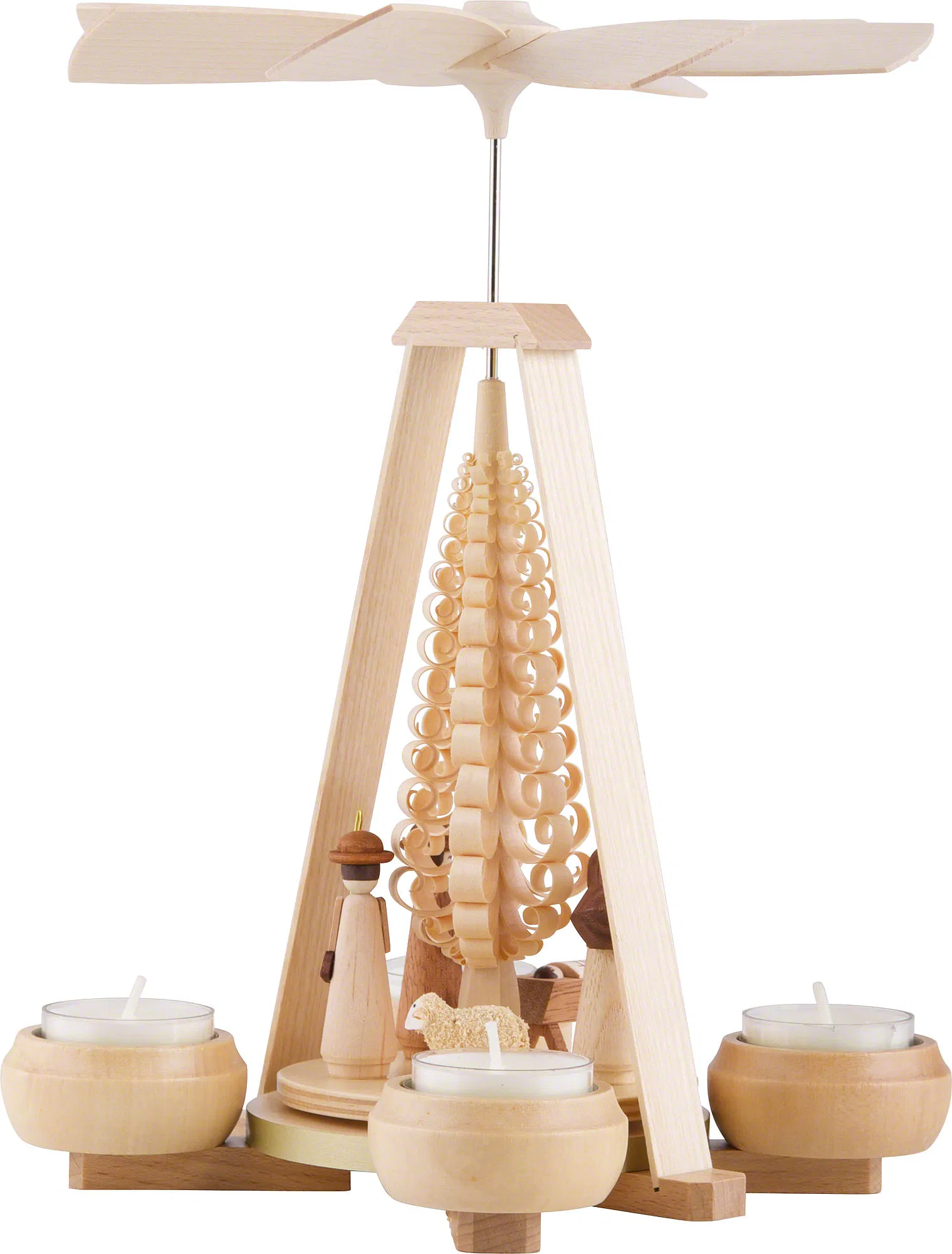 1-Tier Pyramid - Nativity by Müller Kleinkunst