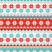 Reindeer Stripe - Cocktail Napkin