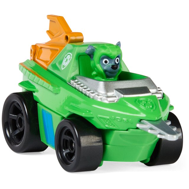 Paw Patrol True Metal - Aqua Pups Rocky Diecast Car