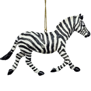 Safari Animal Ornament - Zebra