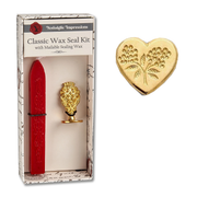 Classic Wax Seal Kit - Floral Heart