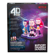 4D Build K Pop Demon Hunters HUNTR/X Chibi  3D Puzzle Model Kit