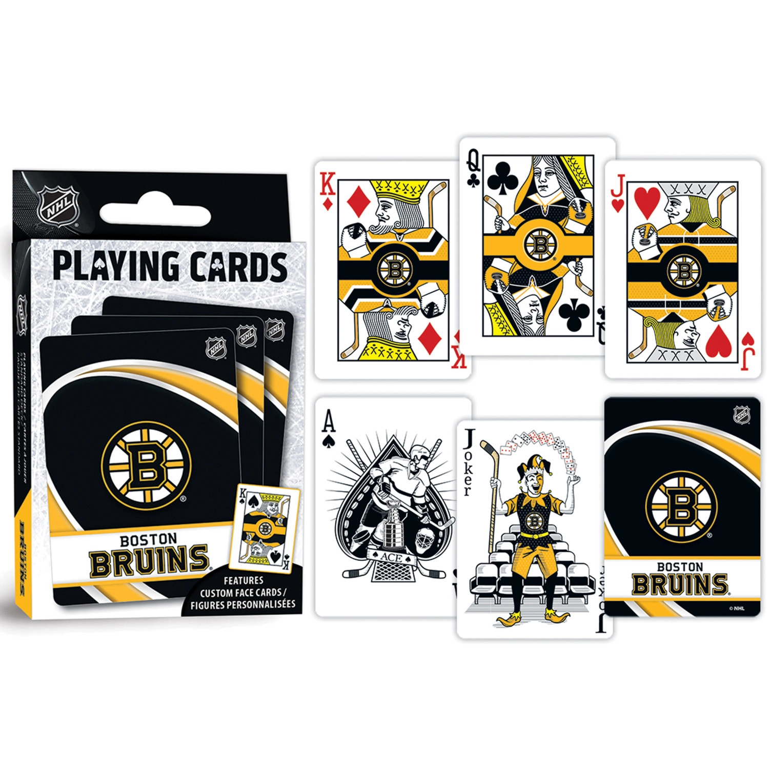 Boston Bruins Playing Cards