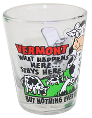 Shot Glass - What Happens in Vermont