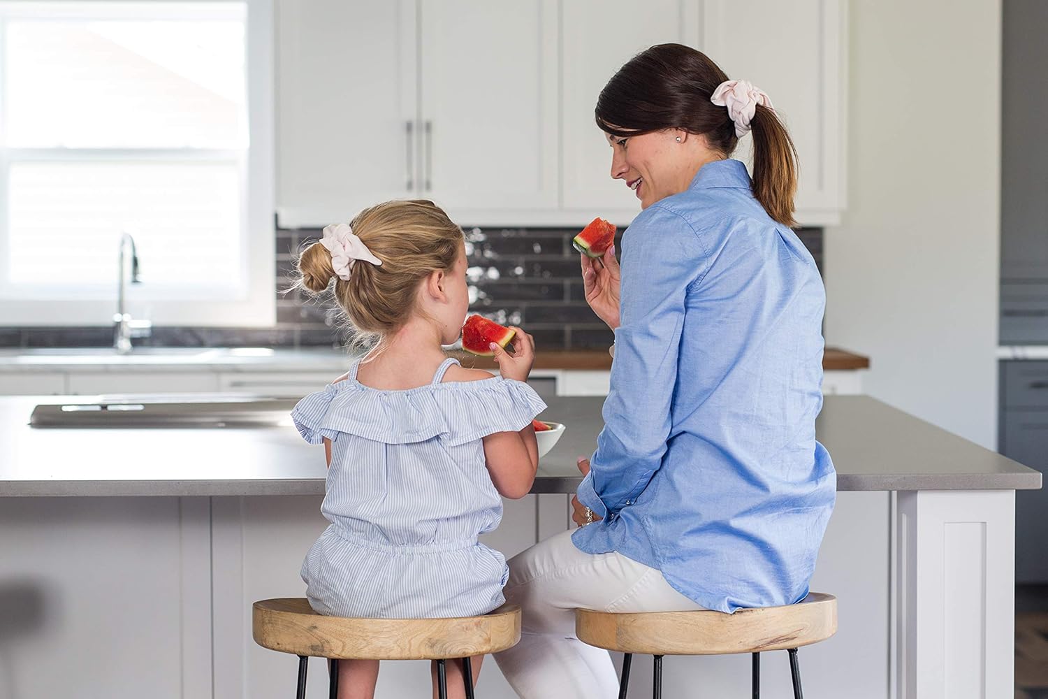 Mommy and Me - Matching Hair Elastics - Pink