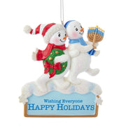 Hanukkah Snowmen Ornament