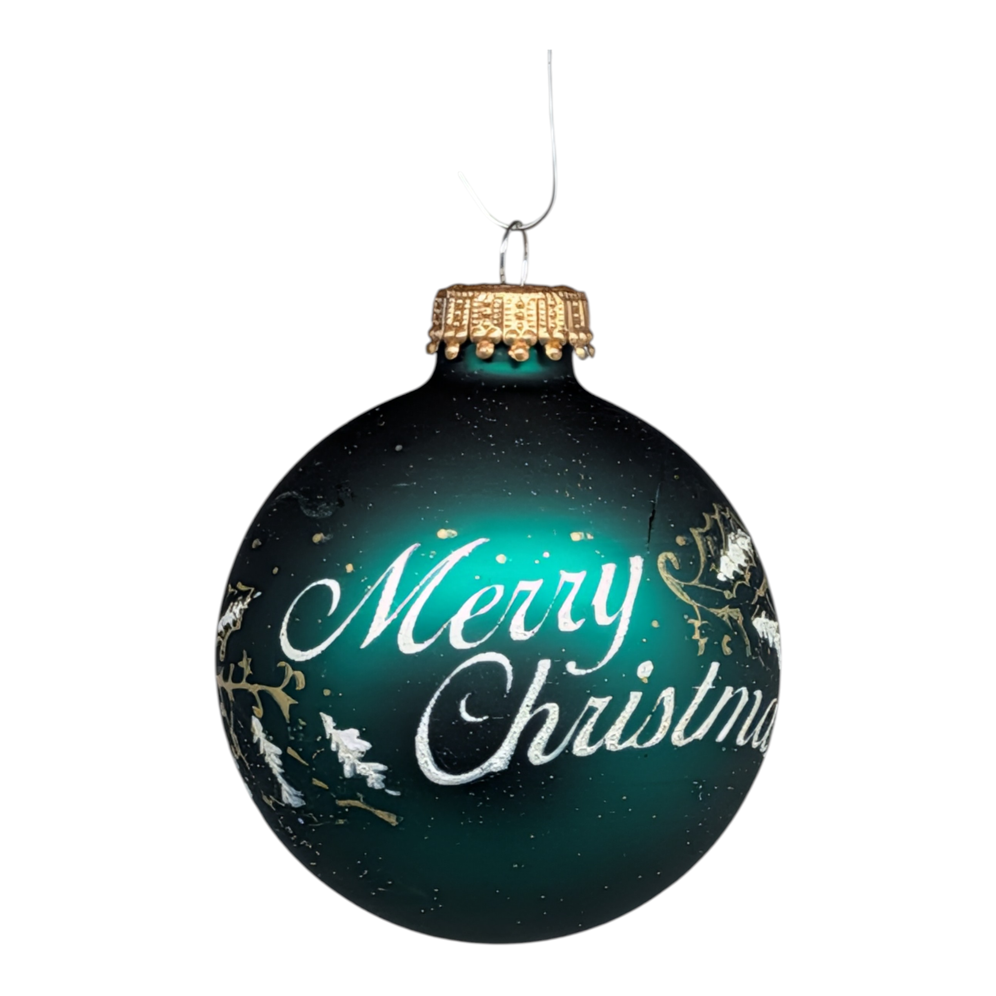 Krebs Value Glass Ornament 4 pack - Red/Green Merry Christmas