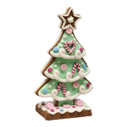 Gingerbread Christmas Tree - 6 Inch -