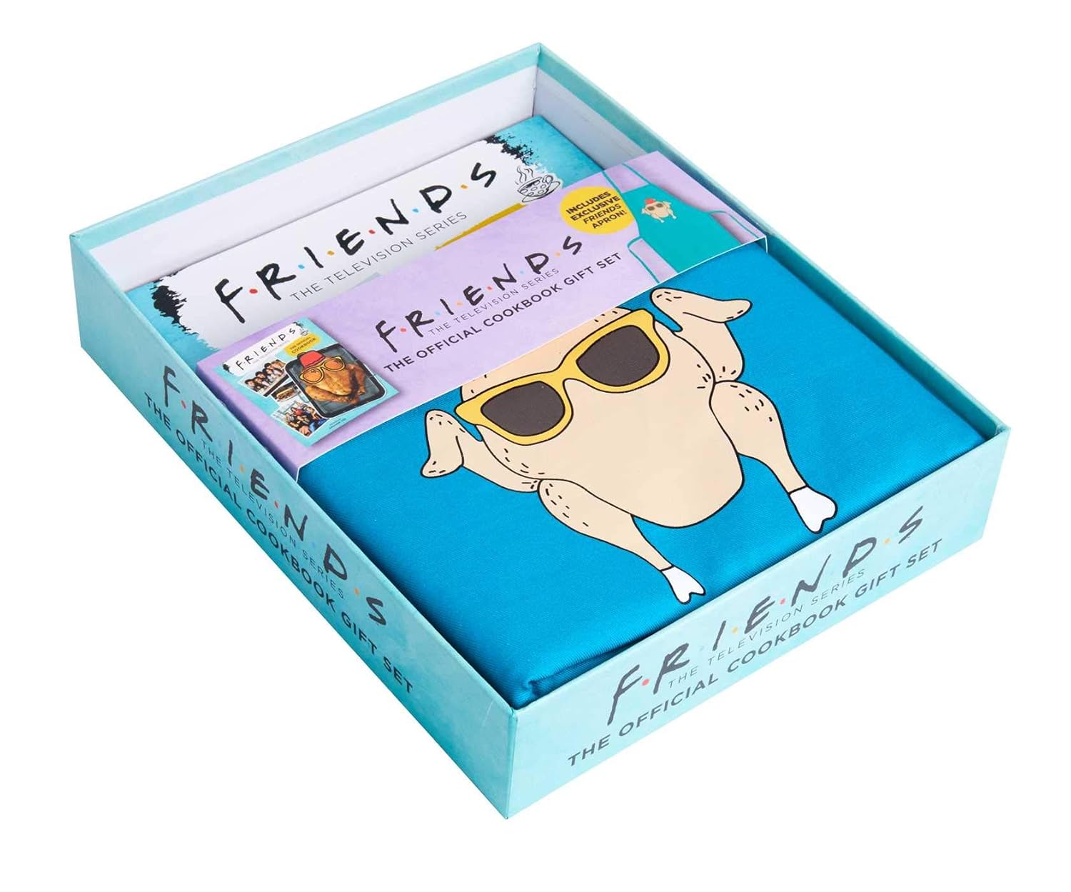 Friends: The Official Cookbook and Apron Gift Set