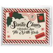 Handmade Greetings Boxed Cards - Santa Claus Letter