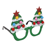 Festive Christmas Tree Glasses