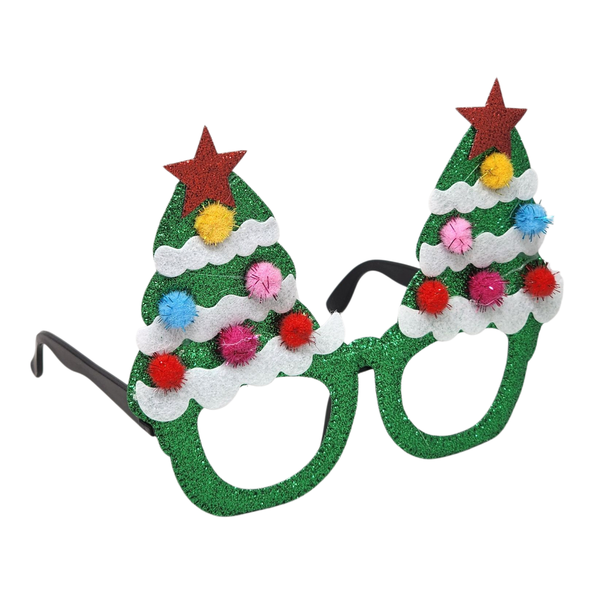 Festive Christmas Tree Glasses
