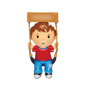 Boy On Swing - Ornament