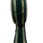 Elegant Forest Green Velour Ribbon