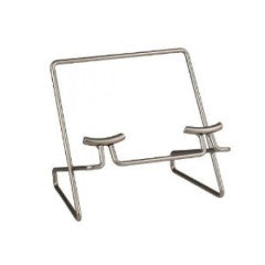 Kitchen Storage - Cookbook Holder Euro Satin Nickel by Homeportonline