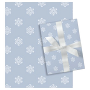 Snowflake Dot Wrap (Frost Blue) - 80 Sq. Feet