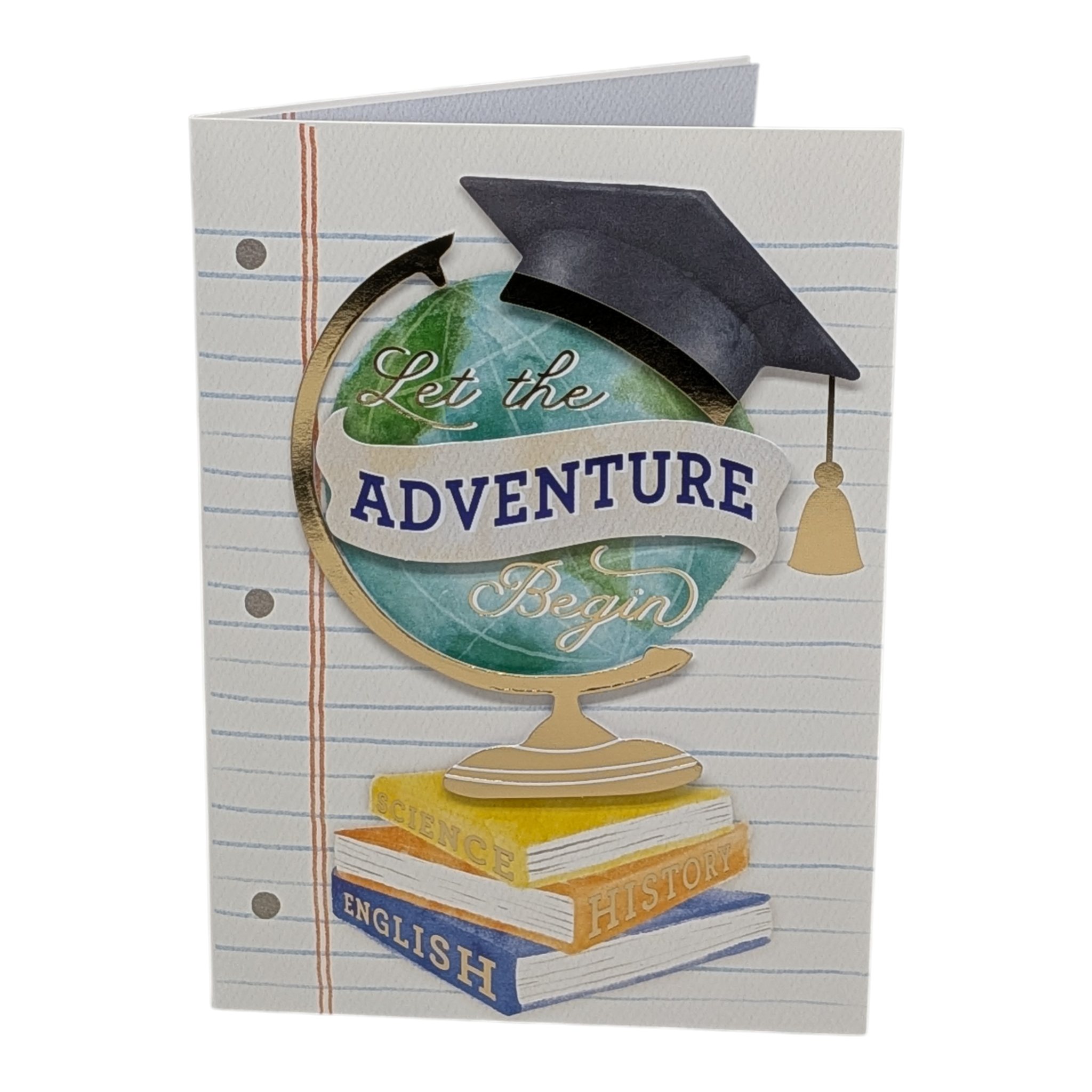 Let the Adventure Begin - Graduation Card