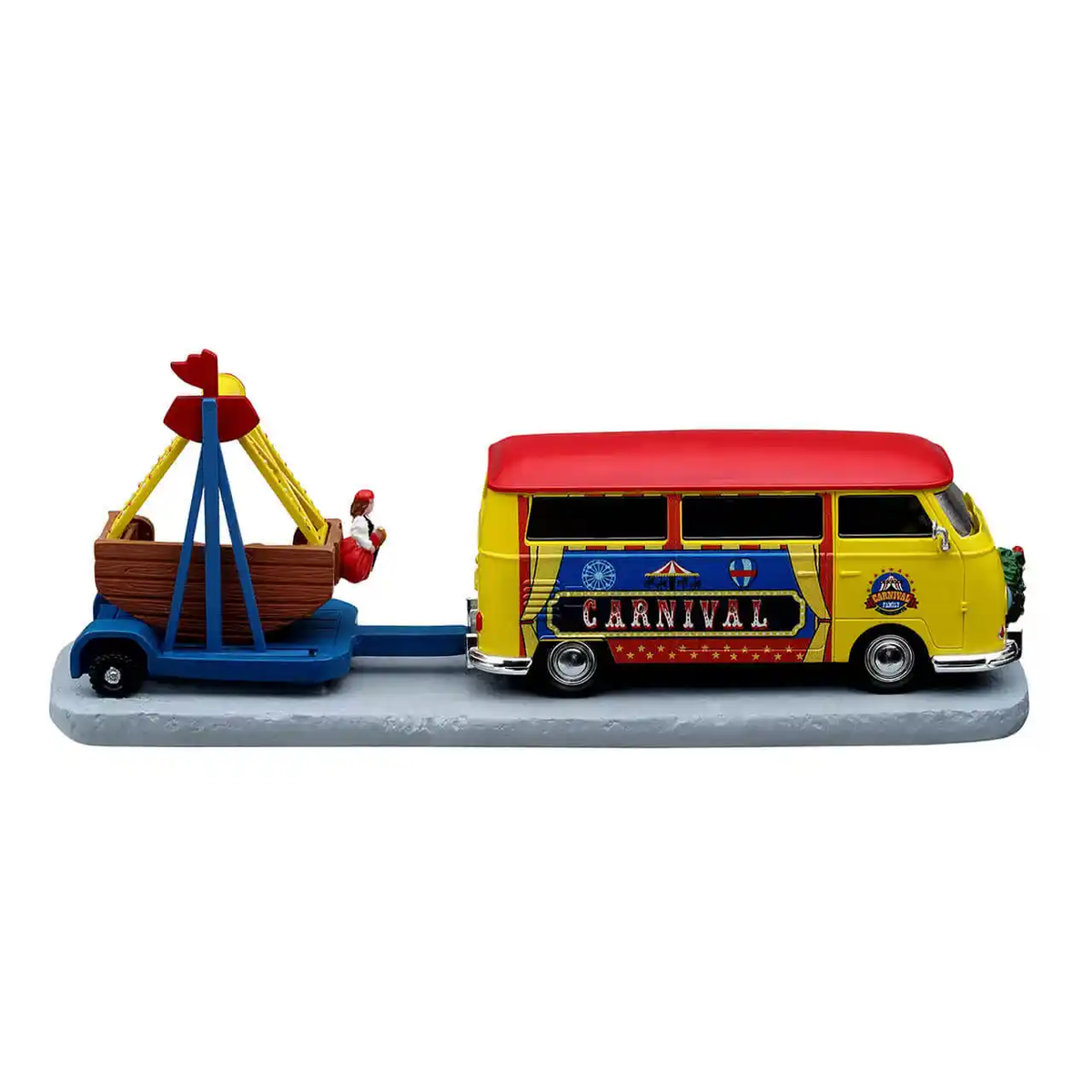 Pirate Ship Carnival Ride with Towing Van