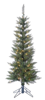 Column Tree - 5 Foot - 100 Clear Lights