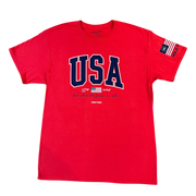 Hold Fast USA Strong Red T-Shirt -