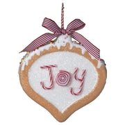Joyful Gingerbread Cookie Ornament