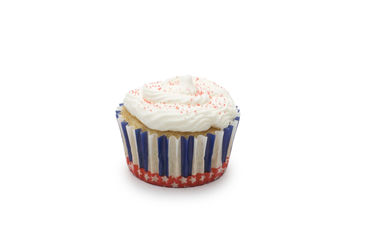 Patriotic Cupcake Liners -  50 Count
