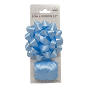 Bow and Ribbon Set - Sky Blue