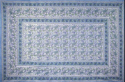 Tapestry Queen Size Rajasthan Paisley Blue by Homeportonline