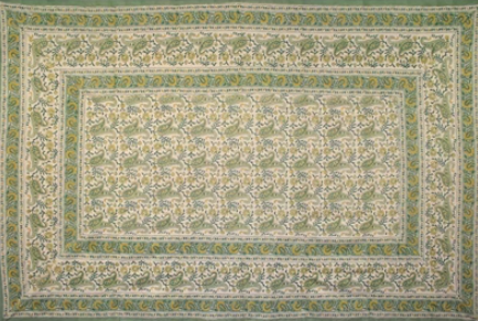 Tapestry Full Size Rajasthan Paisley Green by Homeportonline