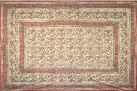 Tapestry Full Size Rajasthan Paisley Orange by Homeportonline