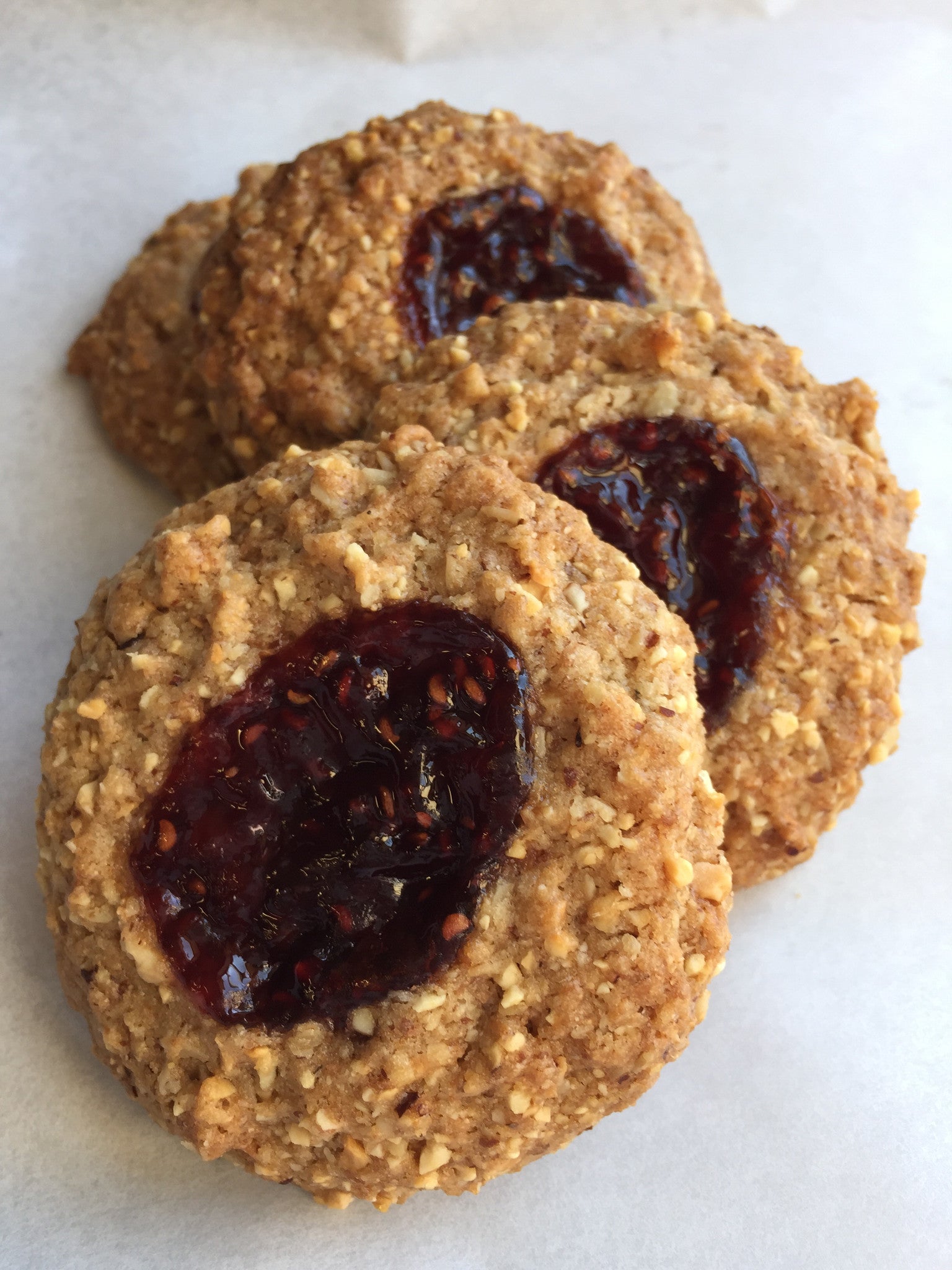 Raspberry Almond Cookies by Butterfly Bakery of Vermont