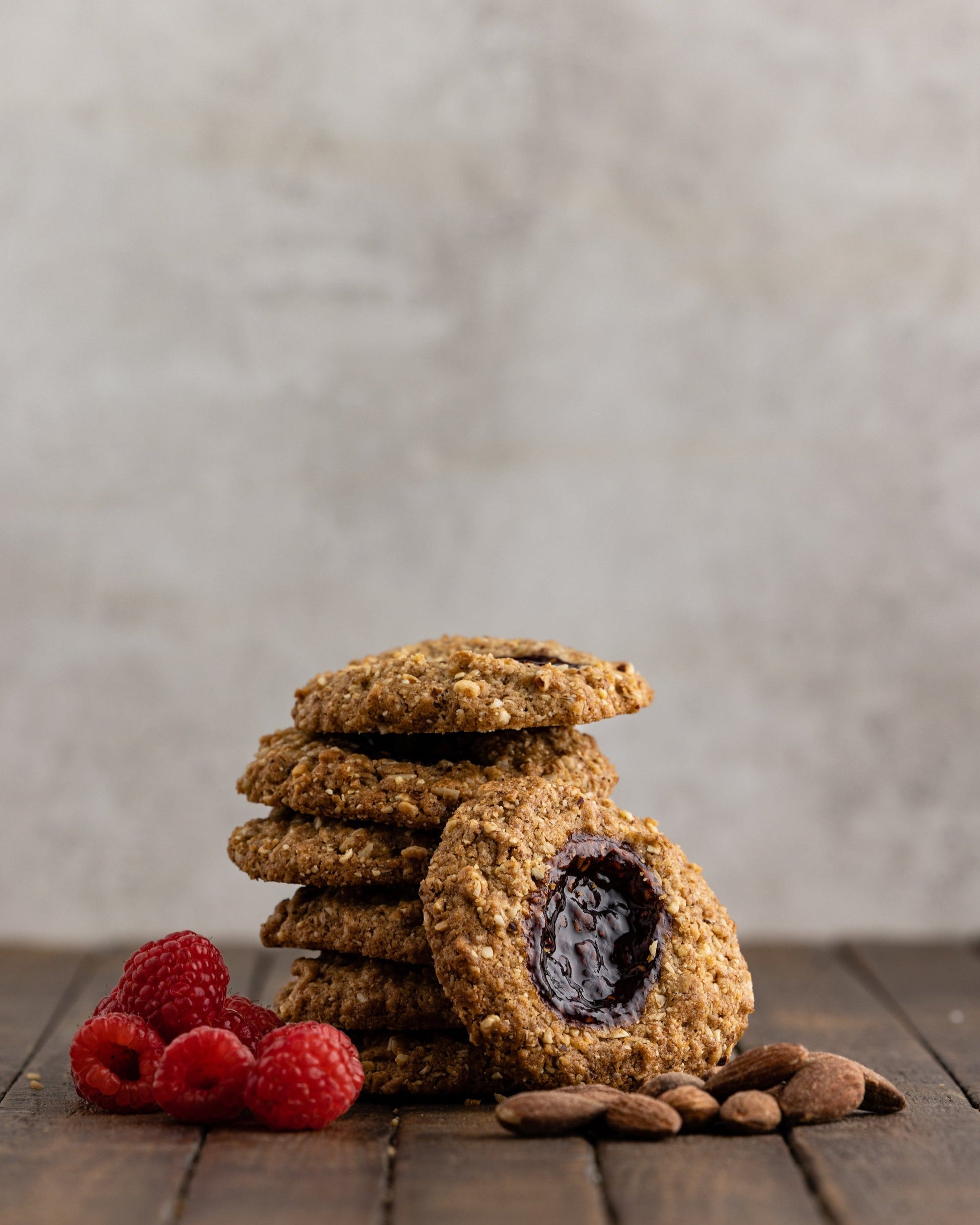 Raspberry Almond Cookies by Butterfly Bakery of Vermont