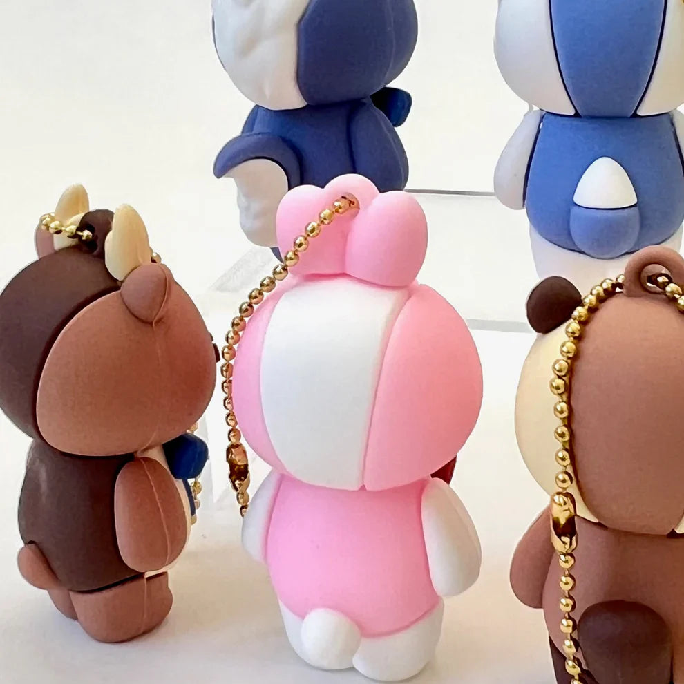 Gashapon Capsule Preschool & Up Ribbon Animals (Sold As An Individual Capsule) by Homeportonline