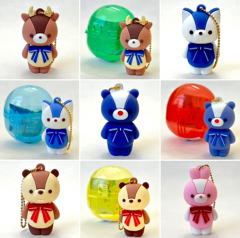 Gashapon Capsule Preschool & Up Ribbon Animals (Sold As An Individual Capsule) by Homeportonline