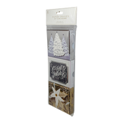 Holiday Gift Box Set of 3 - Winter Botanicals & Seasonal Greetings