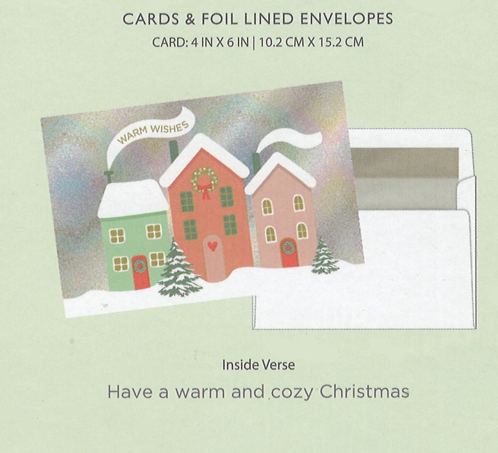 Elegant Box Card Collection – Warm Wishes Village
