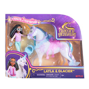 Unicorn Academy Power of Friendship-Themed Layla & Glacier Set