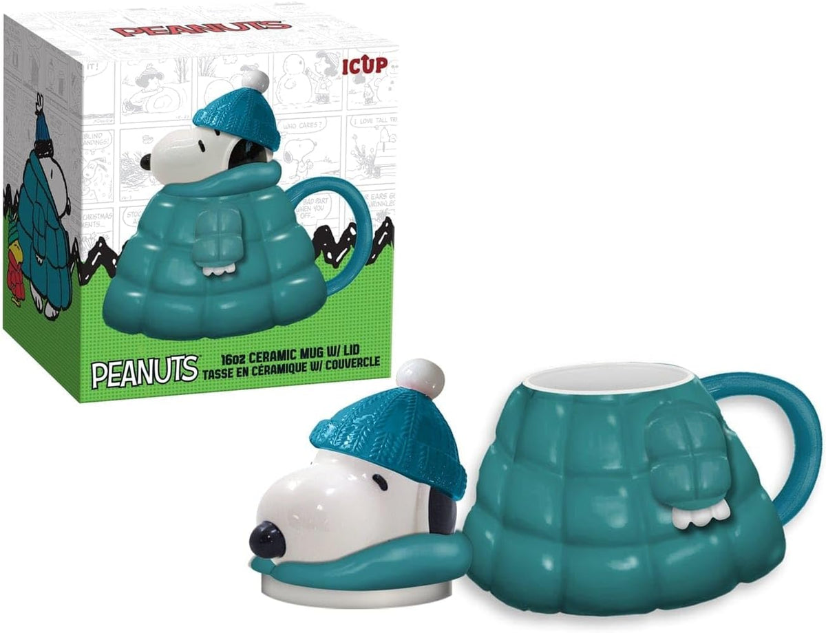 Peanuts Molded Mug Puffer Jacket -16oz