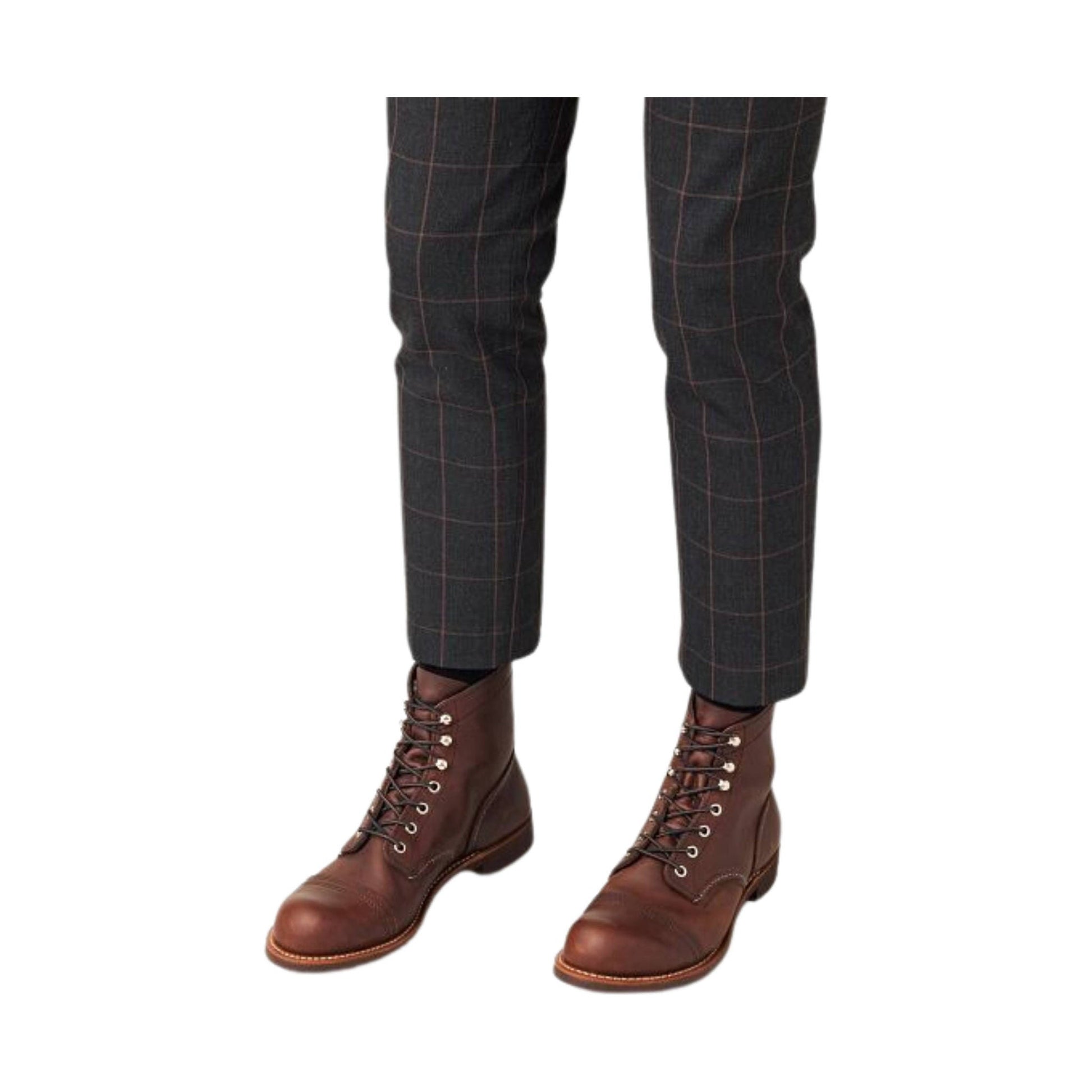 Red Wing Men's Iron Ranger 6 Inch Boots - Amber Harness by Lenny's Shoe & Apparel